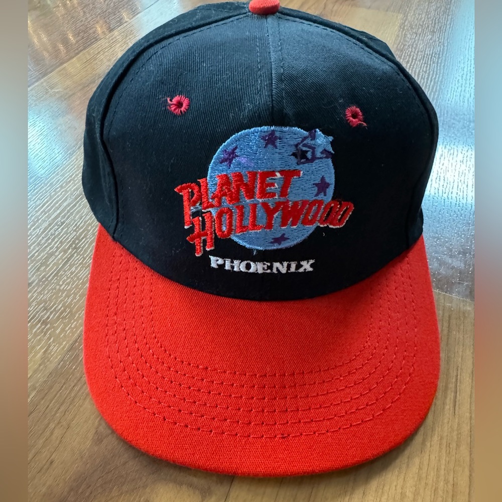 Planet Hollywood Snapback Hat Phoenix AZ Arizona Vintage Promo Cap